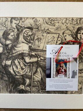 Thomas Nast, Mother Goose, Antique Print, Woodcut Engraving, Audiobook